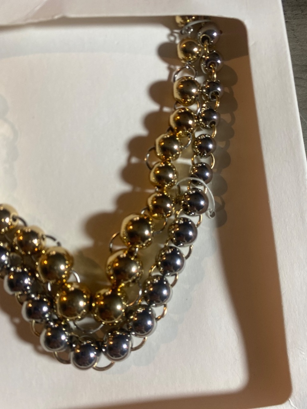 NWT Zara Set of 2 Combination Ball Necklaces - Picture 7 of 8
